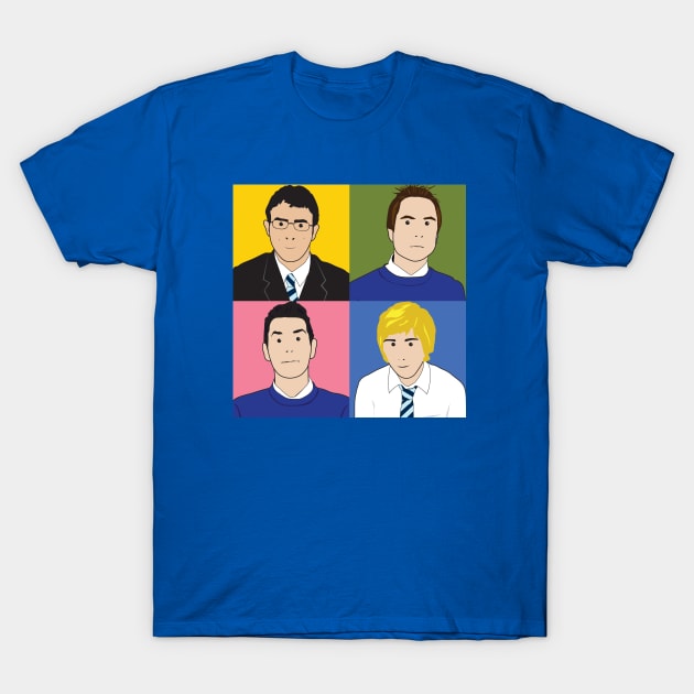 Inbetweeners: The Best Of T-Shirt by everyplatewebreak